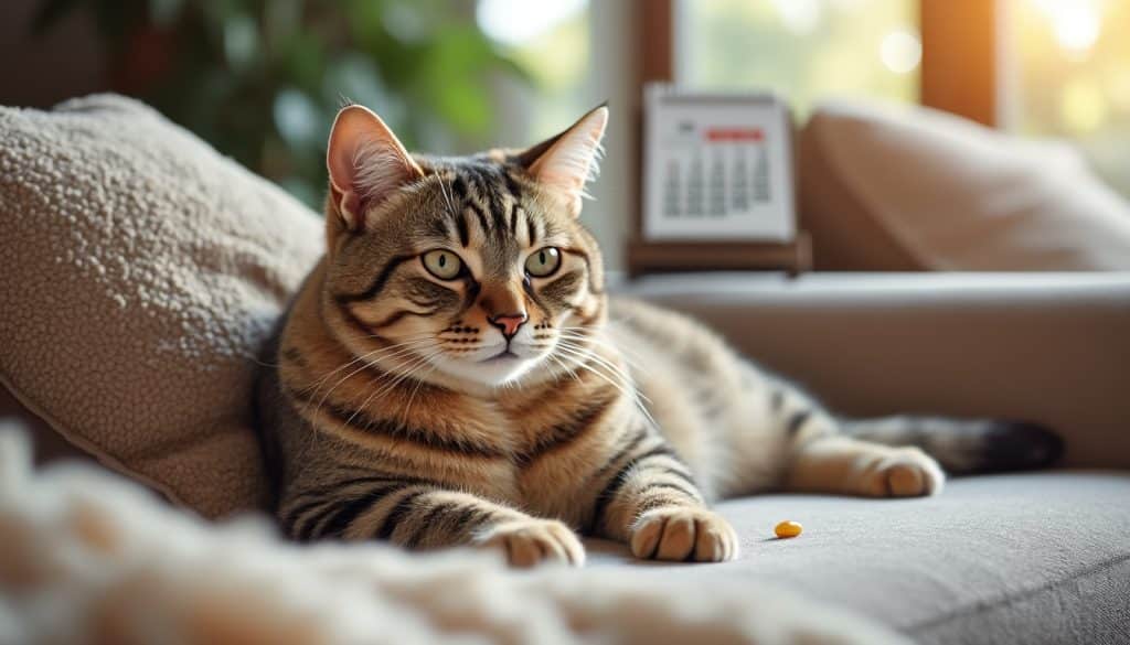 Combien de temps entre deux traitement anti-puce chat ?