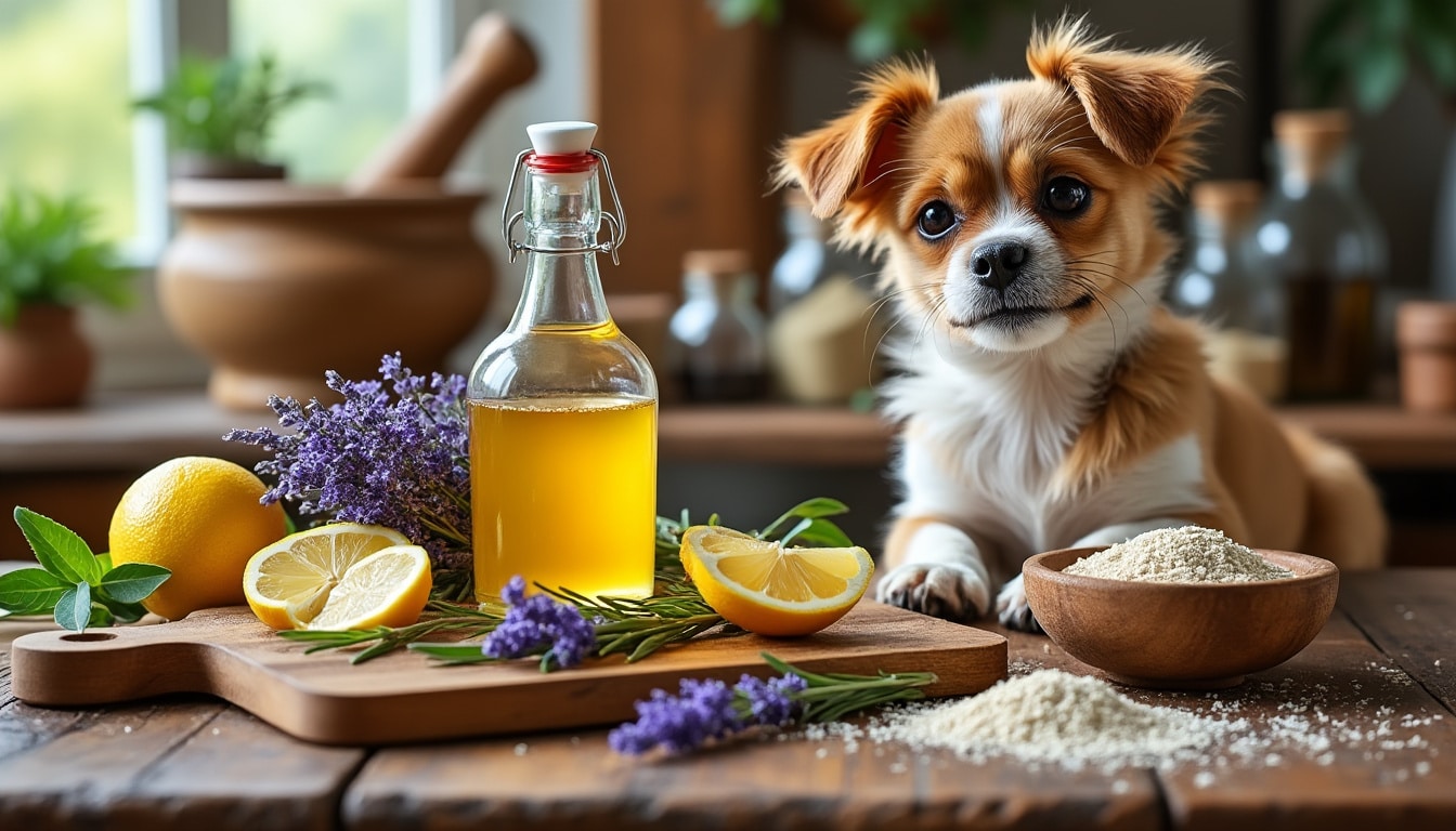 Remède de grand-mère anti puce pour chien : composition et besoins