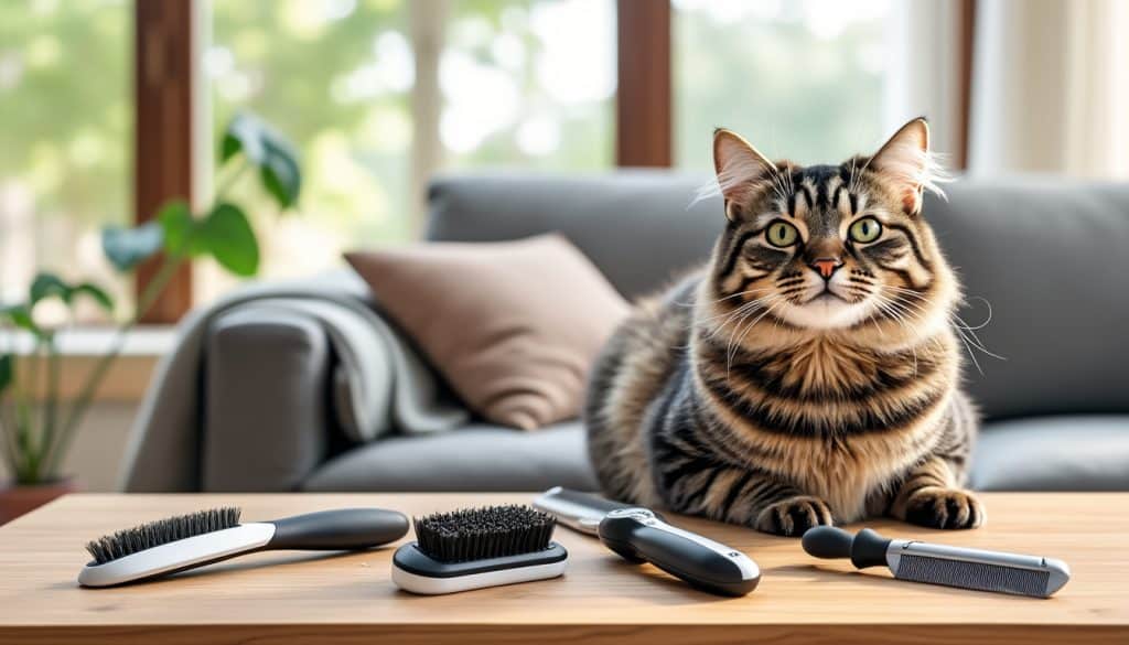 Brosse pour chat qui perd ses poils : laquelle choisir