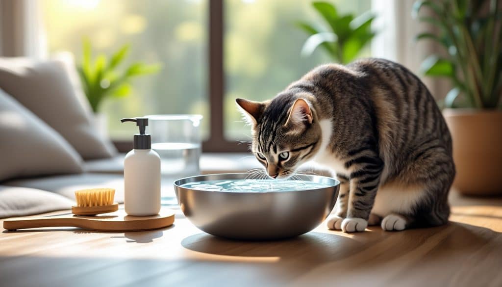 Fontaine à eau pour chat : entretien et bons réflexes