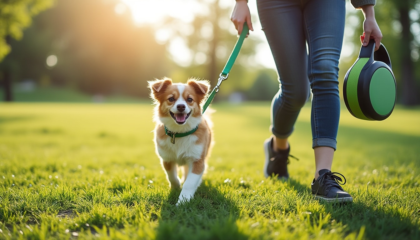 Laisse enrouleur pour chien : avantages et limites
