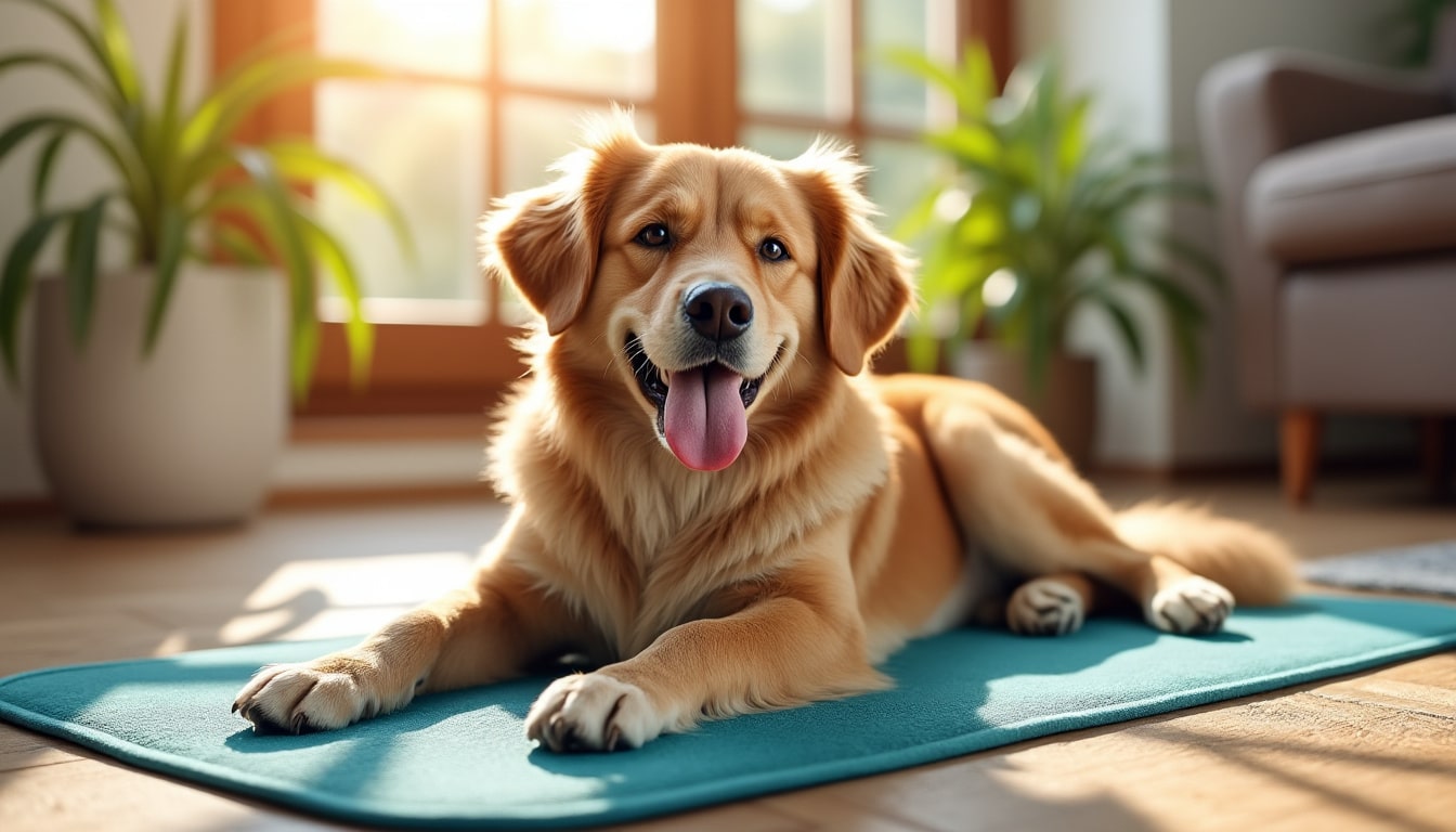 Tapis rafraîchissant pour chien : quand il est vraiment utile
